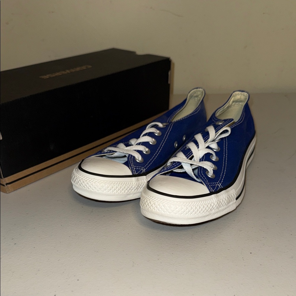 Converse Blue and White Athletic Shoes